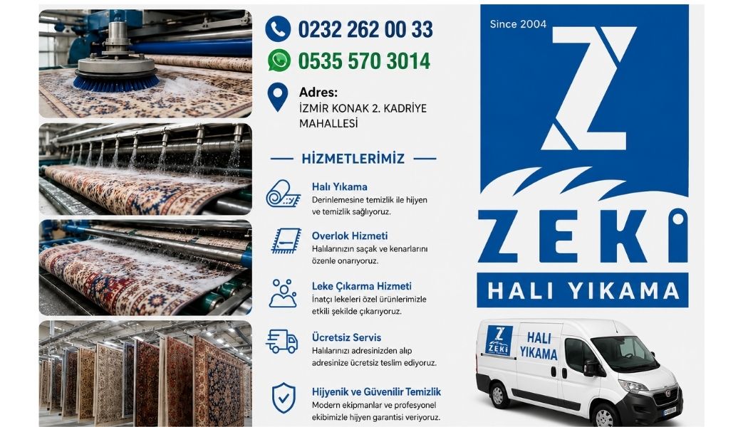 Konak 2. Kadriye Mahallesi Halı Yıkama ve Endüstriyel Hijyen Çözümleri